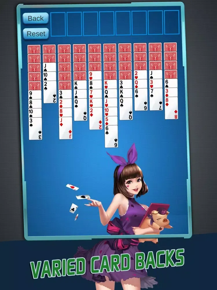 Capturas de tela do Spider Solitaire Legend iPad 