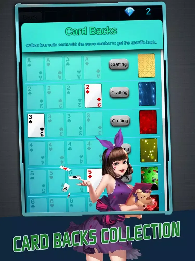Capturas de tela do Spider Solitaire Legend iPad 