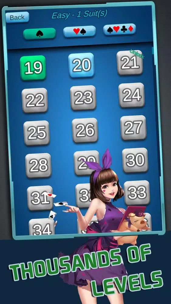 Capturas de tela do Spider Solitaire Legend