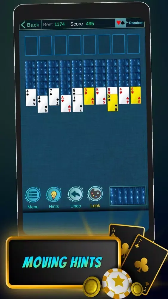 Capturas de tela do Spider Solitaire Legend