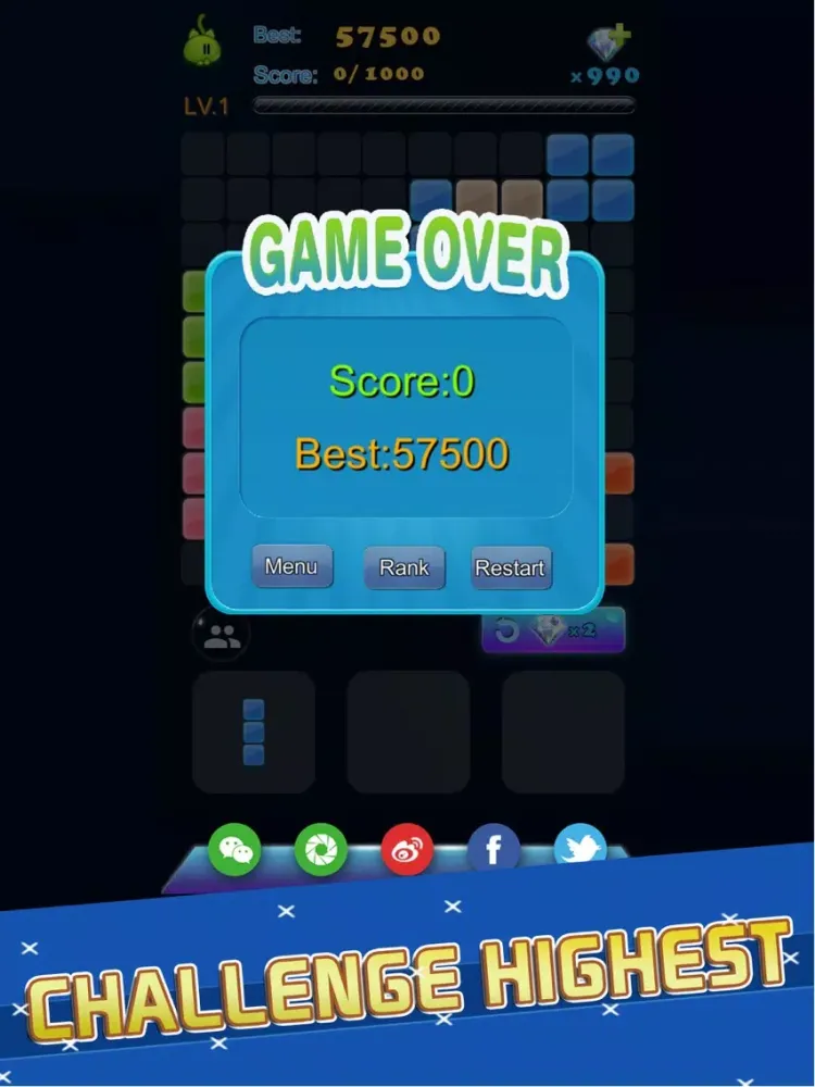 Tile Match Casual! - Free block game! iPad 应用截图