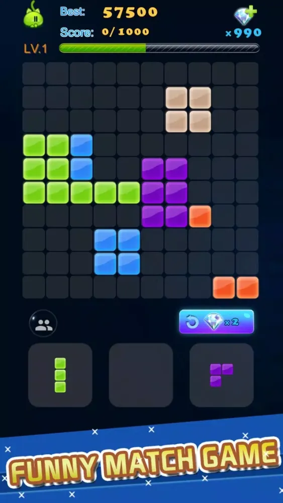 Tile Match Casual! - Free block game!应用截图