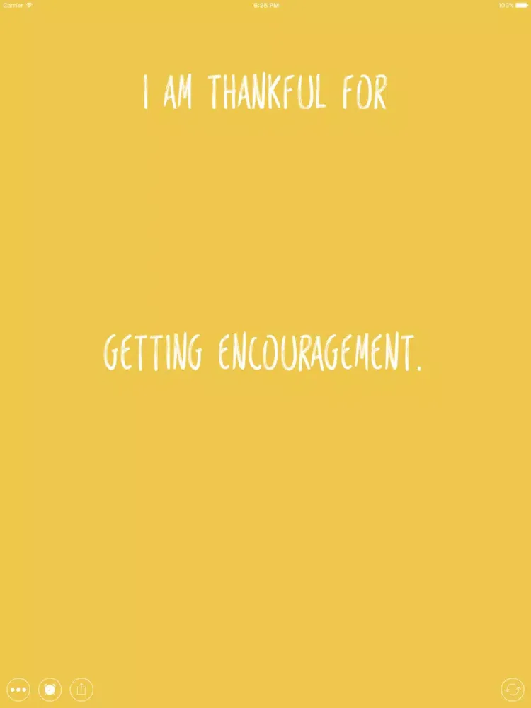 Tangkapan skrin Thankful for - Gratitude Diary iPad 