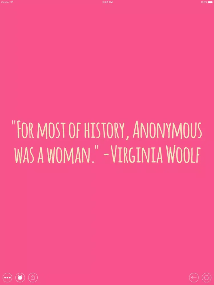 ภาพหน้าจอของ Woman Empowerment Quotes iPad 