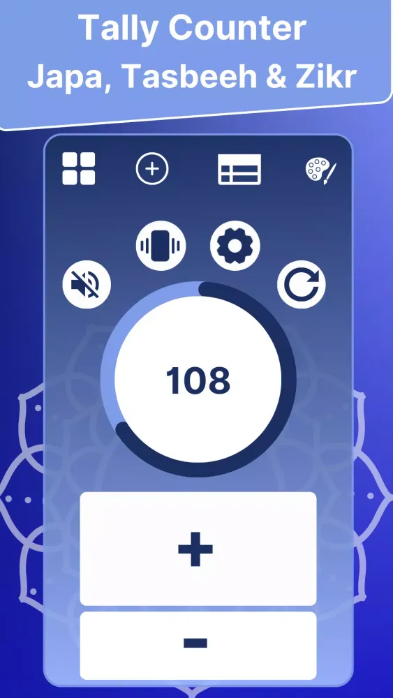Tally Counter: Japa & Tasbeeh Screenshots