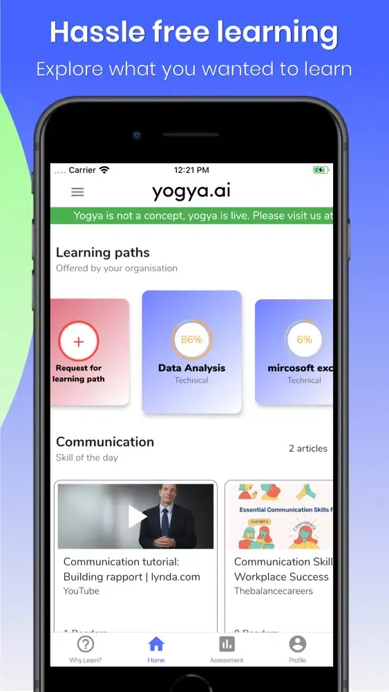 Capturas de pantalla de yogya.ai