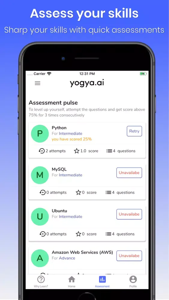 Capturas de pantalla de yogya.ai