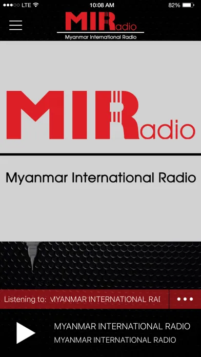 Captures d'écran de Myanmar Intl Radio