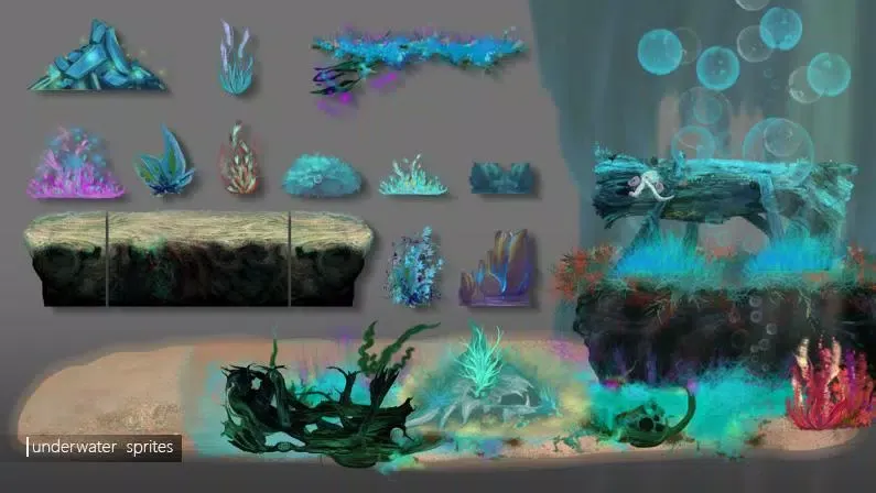 Captures d'écran de 2D Asset Pack - 3 Worlds