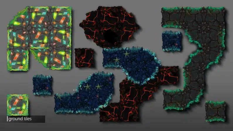 Captures d'écran de 2D Asset Pack - 3 Worlds