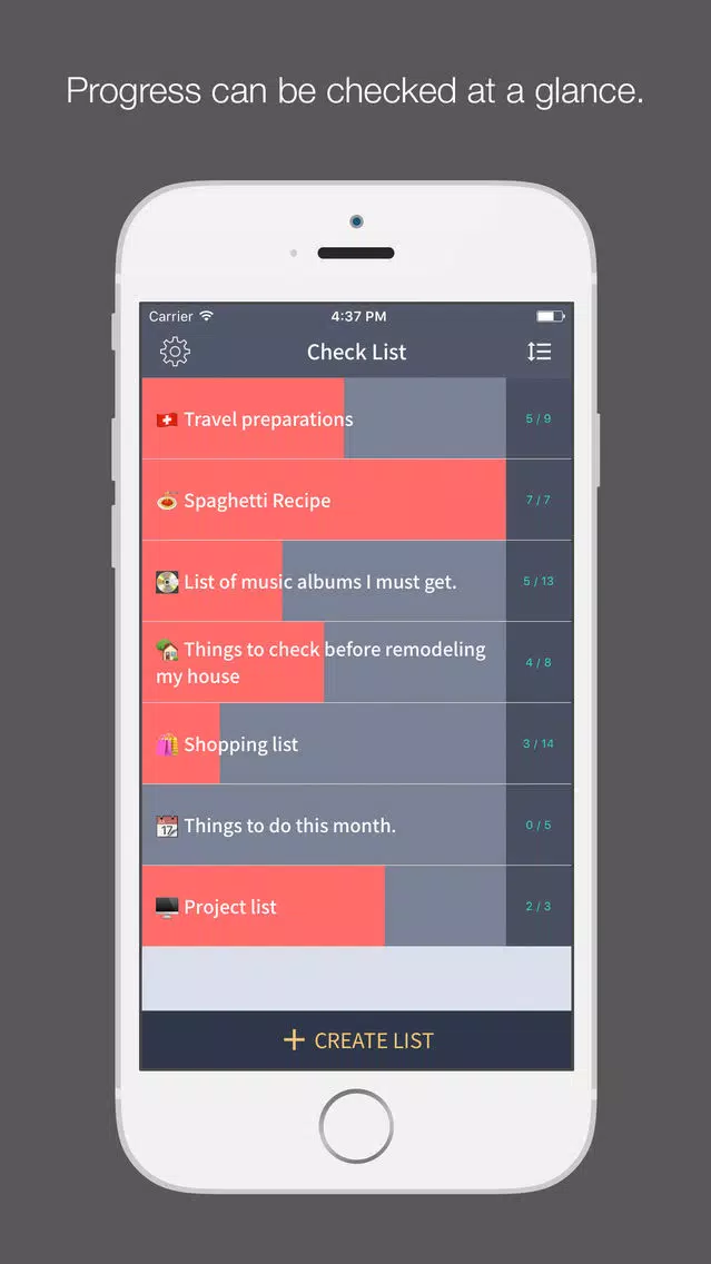 Check List Lite - simple スクリーンショット