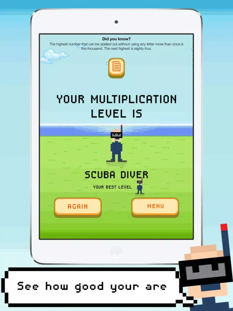 صور Fun Maths - Multiplication Drills iPad 