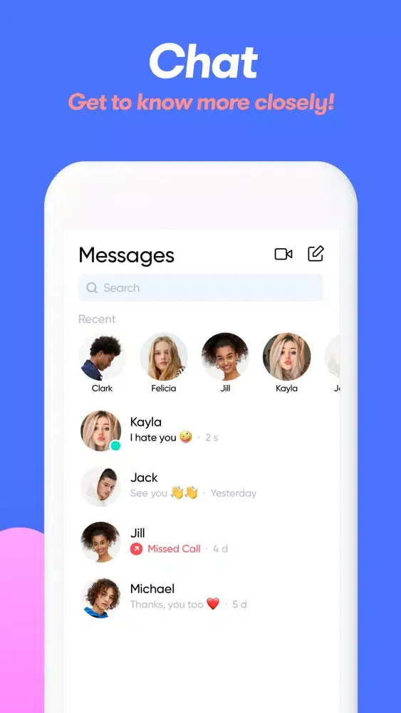 Luck - Call, Chat & Discover Screenshots