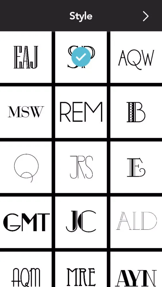 Monogramic - Personal Logos Ekran Görüntüleri