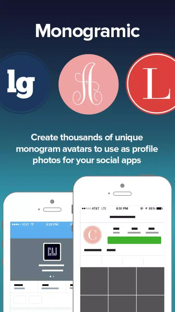 Monogramic - Personal Logos Ekran Görüntüleri