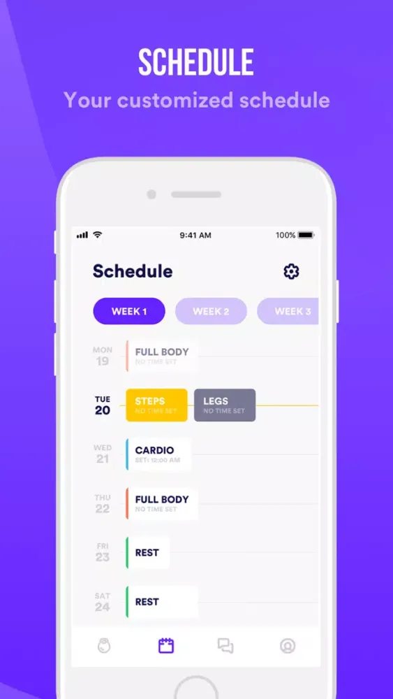 MonoFit: WeightLoss Workout スクリーンショット