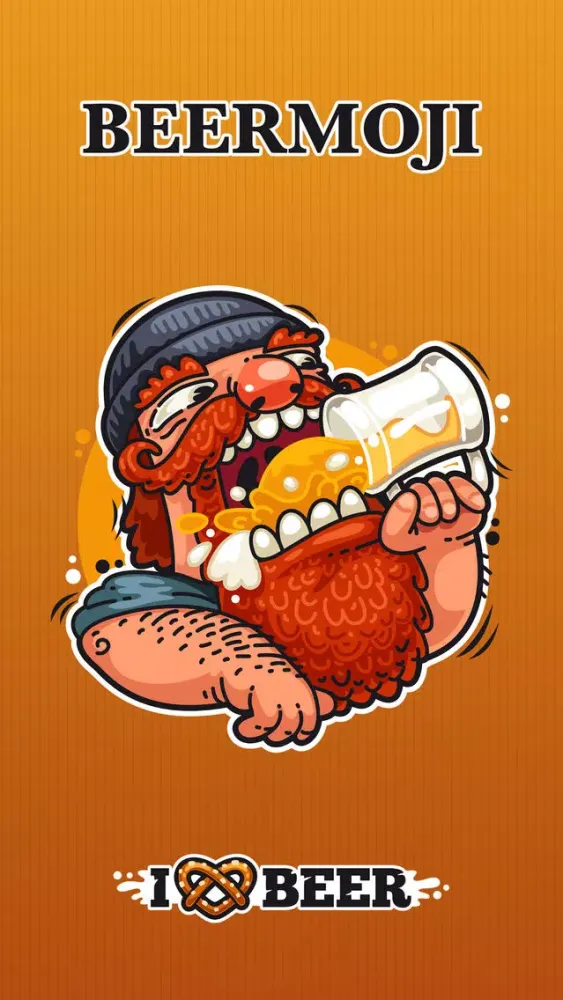 Capturas de pantalla de BeerMoji - beer stickers and emoji keyboard app