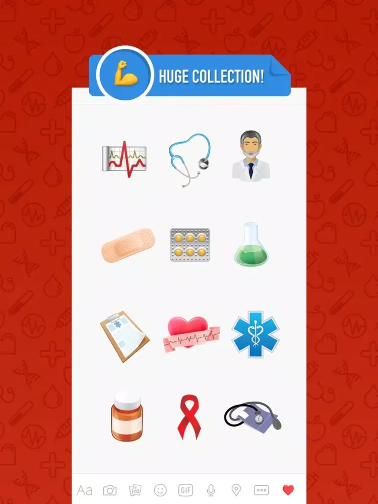 Hospitalmoji - Emoji & Stickers for Hospital iPad  स्क्रीनशॉट