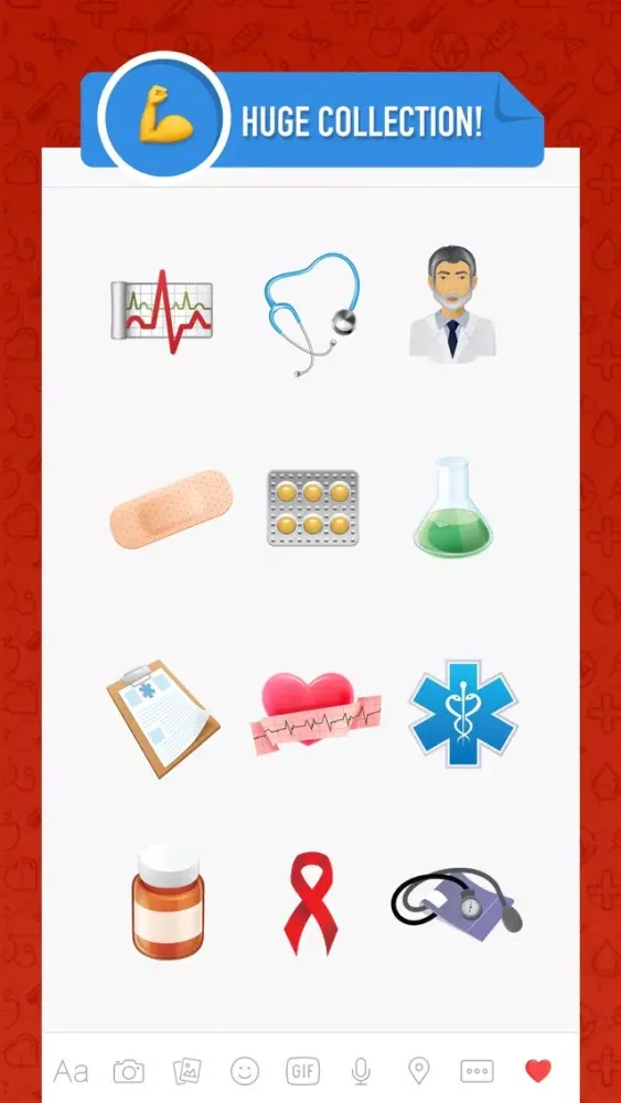 Hospitalmoji - Emoji & Stickers for Hospital स्क्रीनशॉट