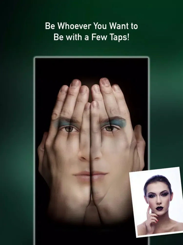 تصاویر Face in a Hole Photo Editor iPad 