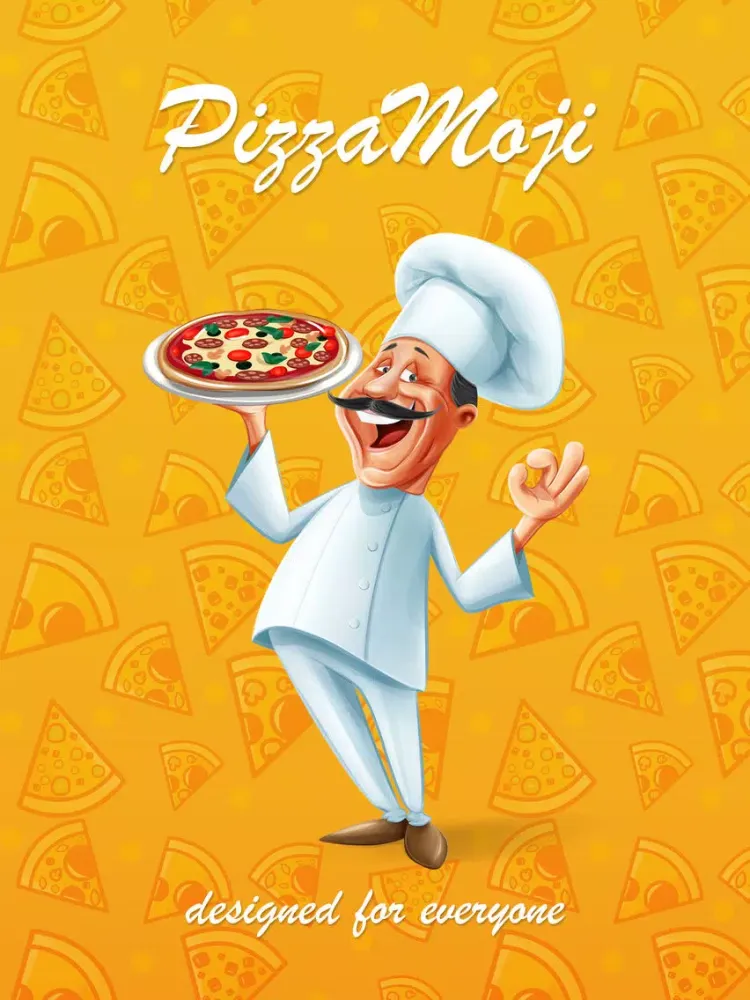PizzaMoji - pizza stickers & emojis for restaurant iPad 应用截图