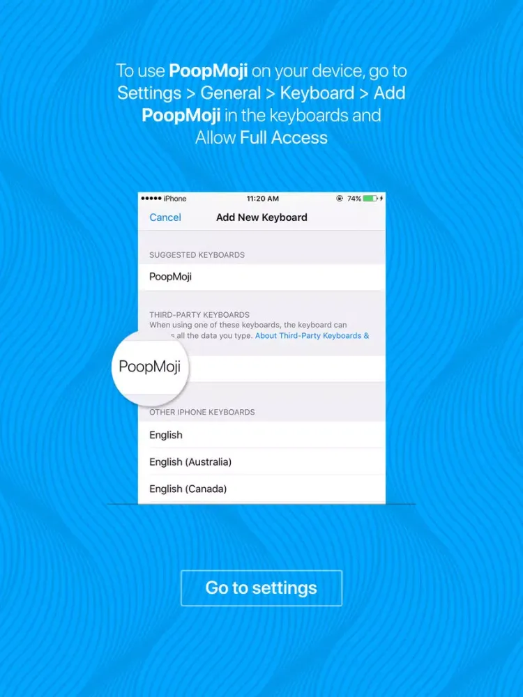 صور PoopMoji - poop emoji and stickers keyboard app iPad 