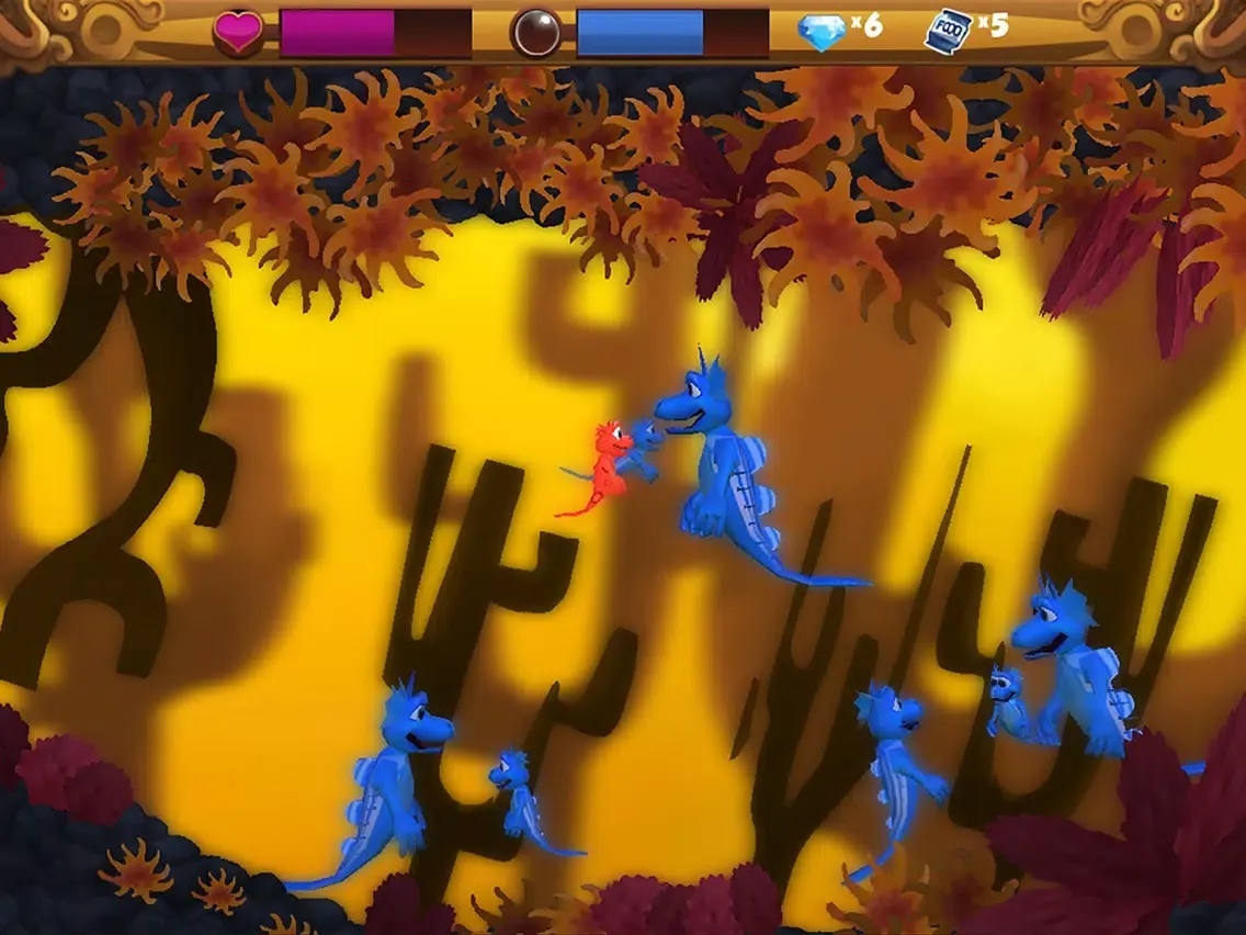 Ảnh chụp màn hình của Aqua Dragons iPad 
