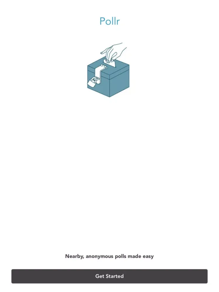 Скриншоты Pollr - Nearby, Anonymous Polls iPad 