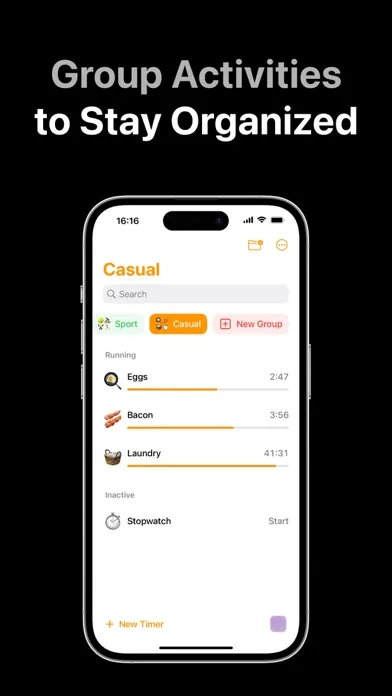 Capturas de tela do TimePiece: Study Fitness Timer