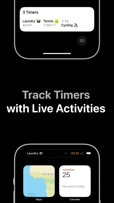 Capturas de tela do TimePiece: Study Fitness Timer