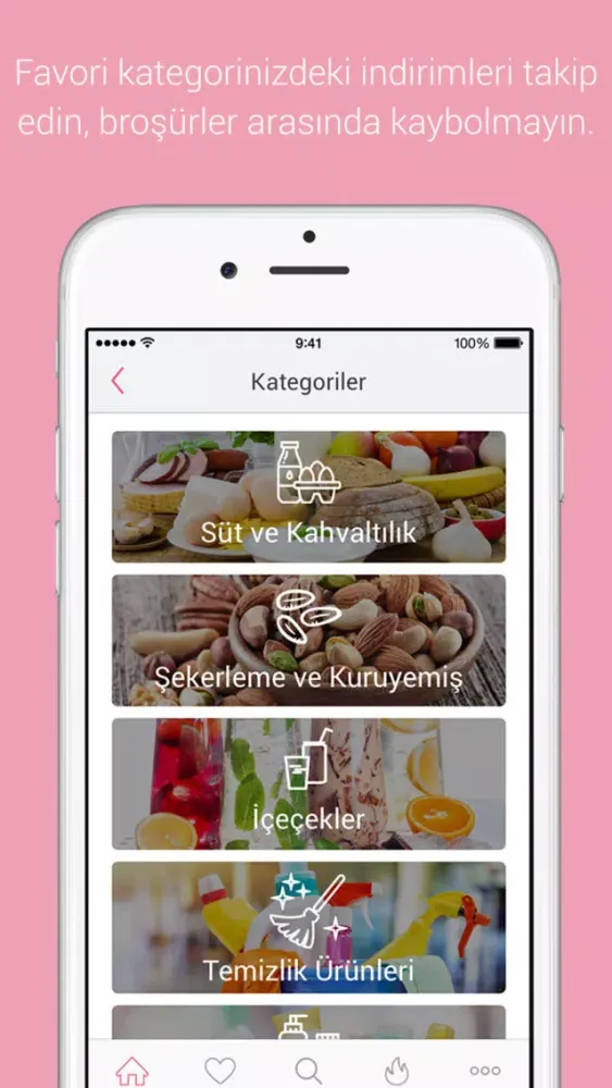 Zrzuty ekranu indirimDe – Broşür, İndirim