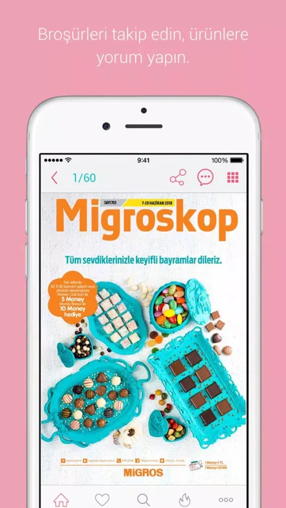 Zrzuty ekranu indirimDe – Broşür, İndirim