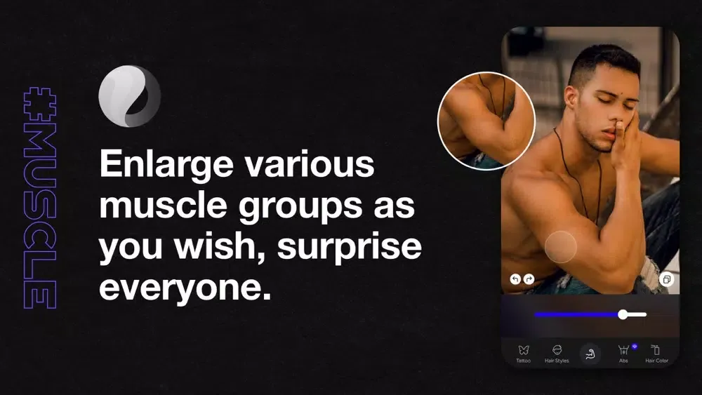 Tattoo & Hair - Body Builder应用截图