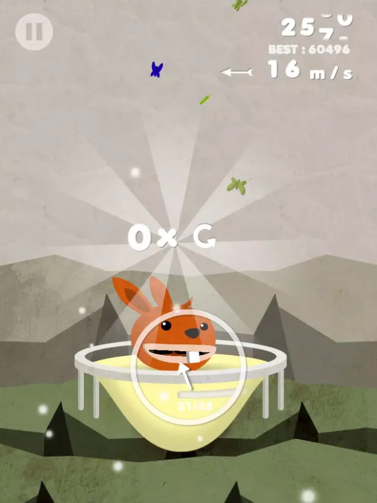 Tangkapan layar Bouncy! Trampoline iPad 