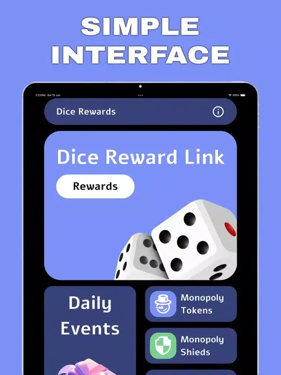 Mono GO! Dice Rewards & Events iPad 应用截图