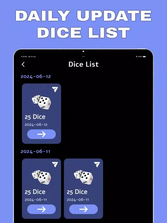 Mono GO! Dice Rewards & Events iPad 应用截图