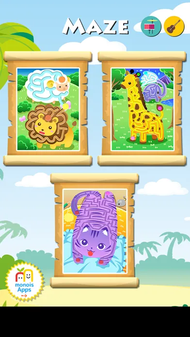 Animal Fun Mazes应用截图