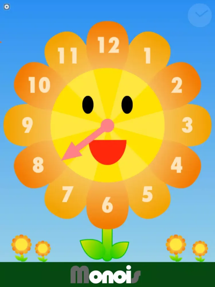 Ảnh chụp màn hình của 時計が読める! こども時計 for iPad - 知育アプリで遊ぼう 子ども・幼児向け無料アプリ iPad 