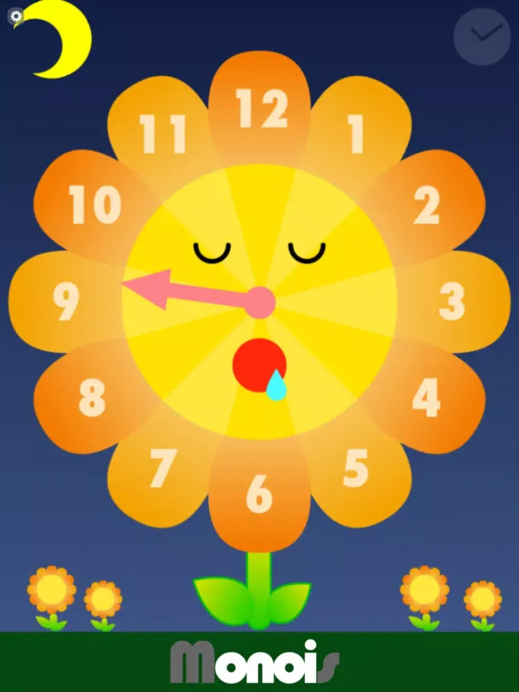 Ảnh chụp màn hình của 時計が読める! こども時計 for iPad - 知育アプリで遊ぼう 子ども・幼児向け無料アプリ iPad 