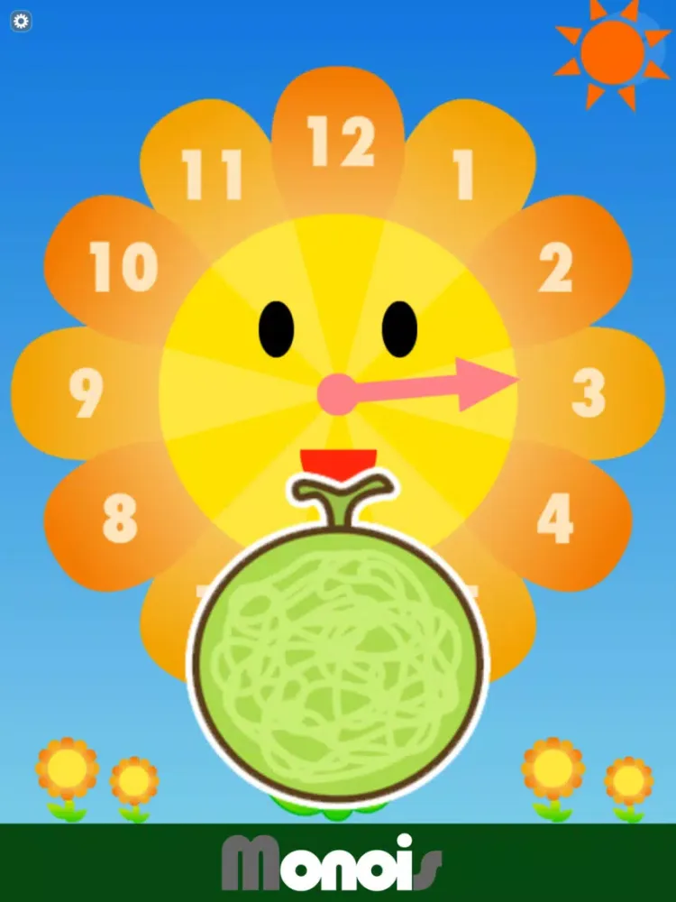 Ảnh chụp màn hình của 時計が読める! こども時計 for iPad - 知育アプリで遊ぼう 子ども・幼児向け無料アプリ iPad 
