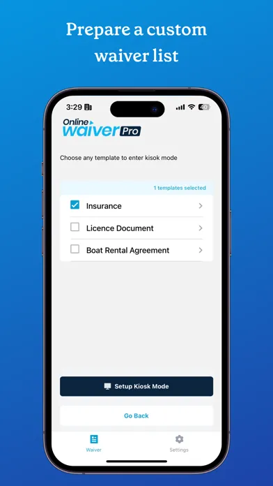Online Waiver Pro Ekran Görüntüleri