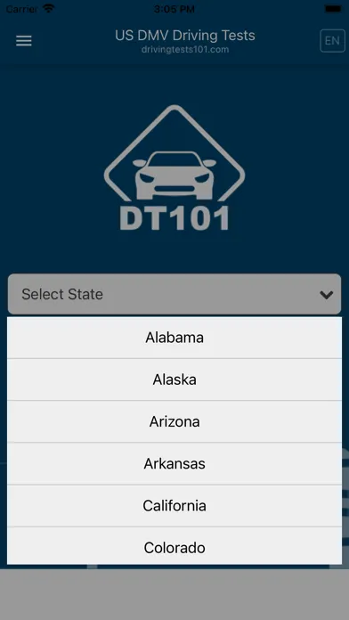 US DMV Driving Tests স্ক্রিনশট