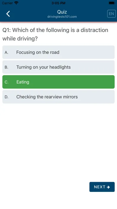 US DMV Driving Tests স্ক্রিনশট