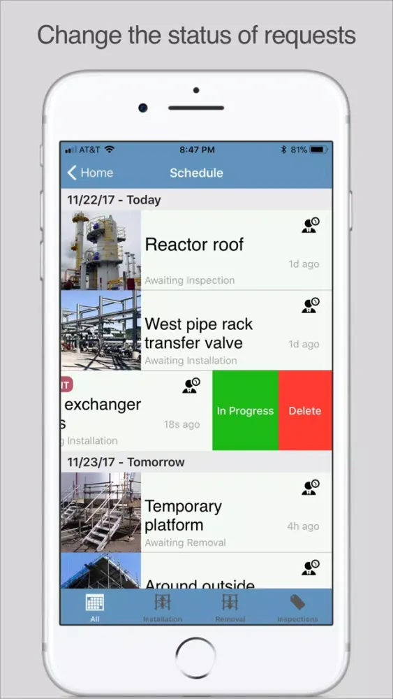 Stilt - Scaffold Management应用截图