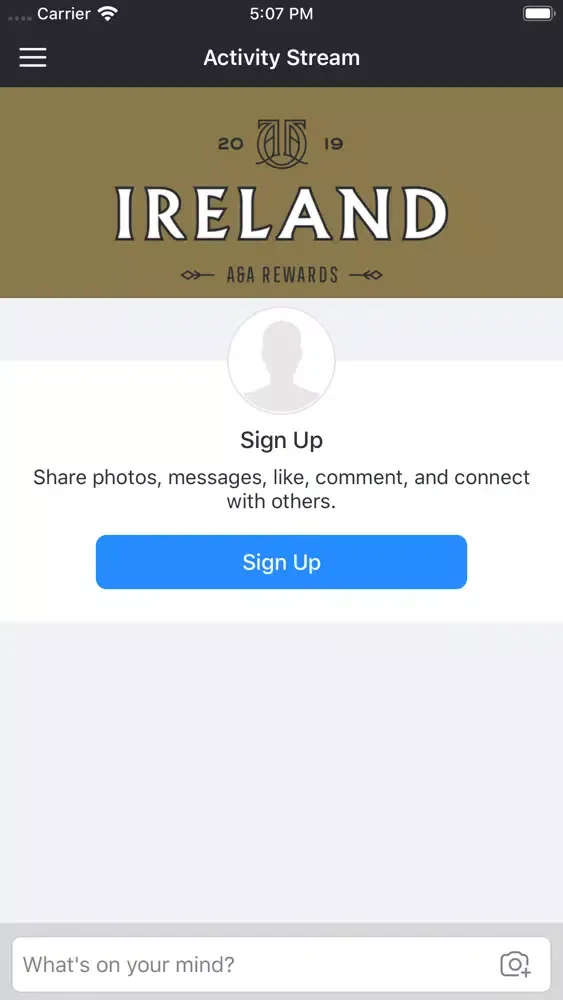 Capturas de tela do A&A Rewards Ireland