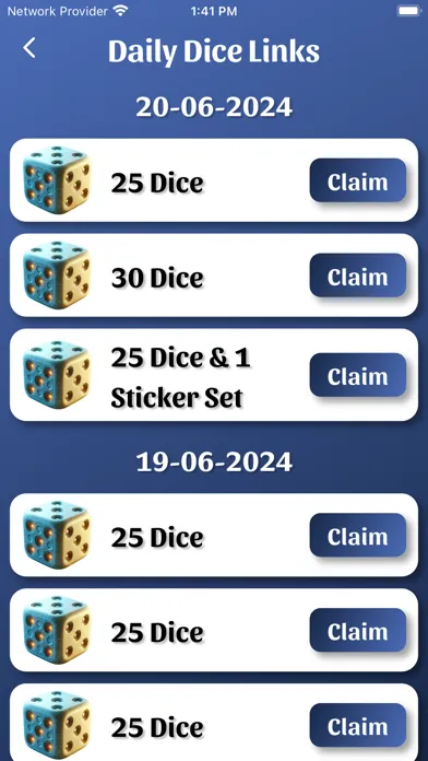 Скриншоты Dice Roll : Daily Dice Links