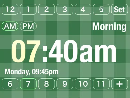 Alarm clock 2024 Strong type iPad  Screenshots
