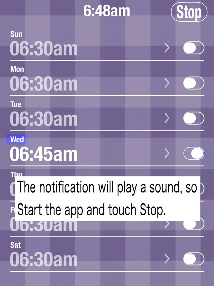 SIMPLE.ALM.CLOCK iPad  سکرین شاٹس