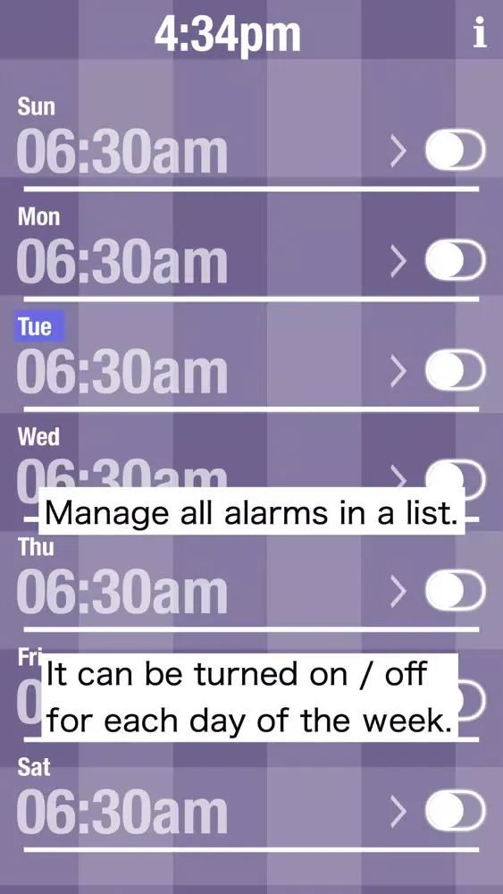 SIMPLE.ALM.CLOCK سکرین شاٹس