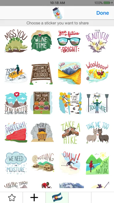 Скриншоты Official Colorado Stickers